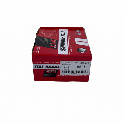 Pastilla de Freno Trasera Nissan Qashqai 2010 en adelante – Ital-Brakes GTX 0598