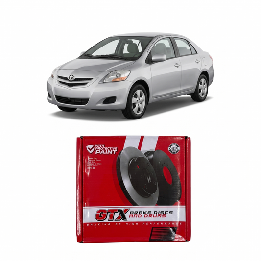 Disco de Freno Delantero Toyota New Yaris 2006-2013 – Ital-Brakes GTX D455