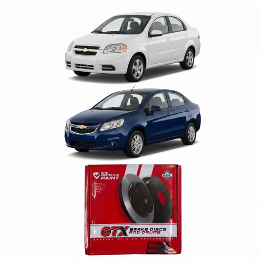 Disco de Freno Delantero Chevrolet Aveo 2003-2013 / Sail 2011-2018 – Ital-Brakes GTX D601