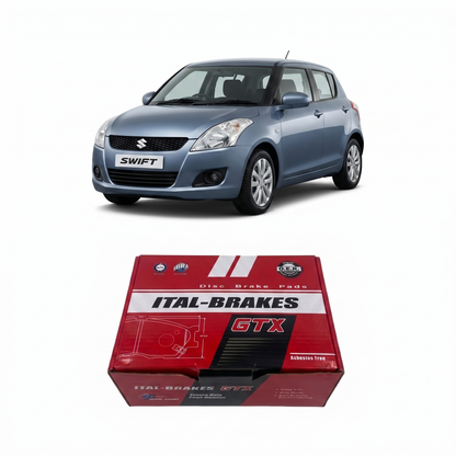 Pastilla de Freno Delantera Suzuki Swift 2006 en adelante – Ital-Brakes GTX 0813