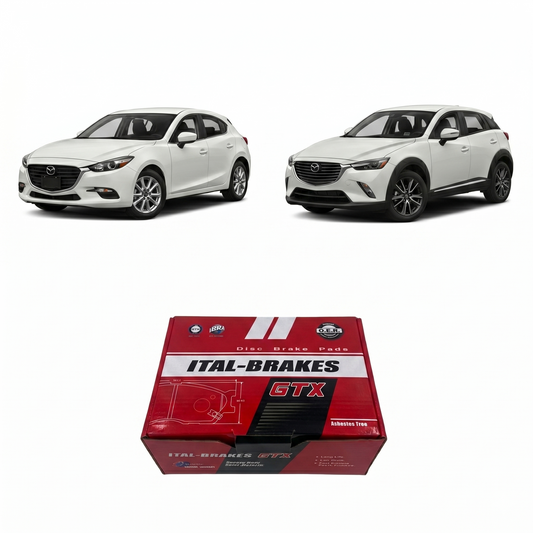 Pastilla de Freno Delantera Mazda 3 - CX30 2015 en adelante – Ital-Brakes GTX 1379