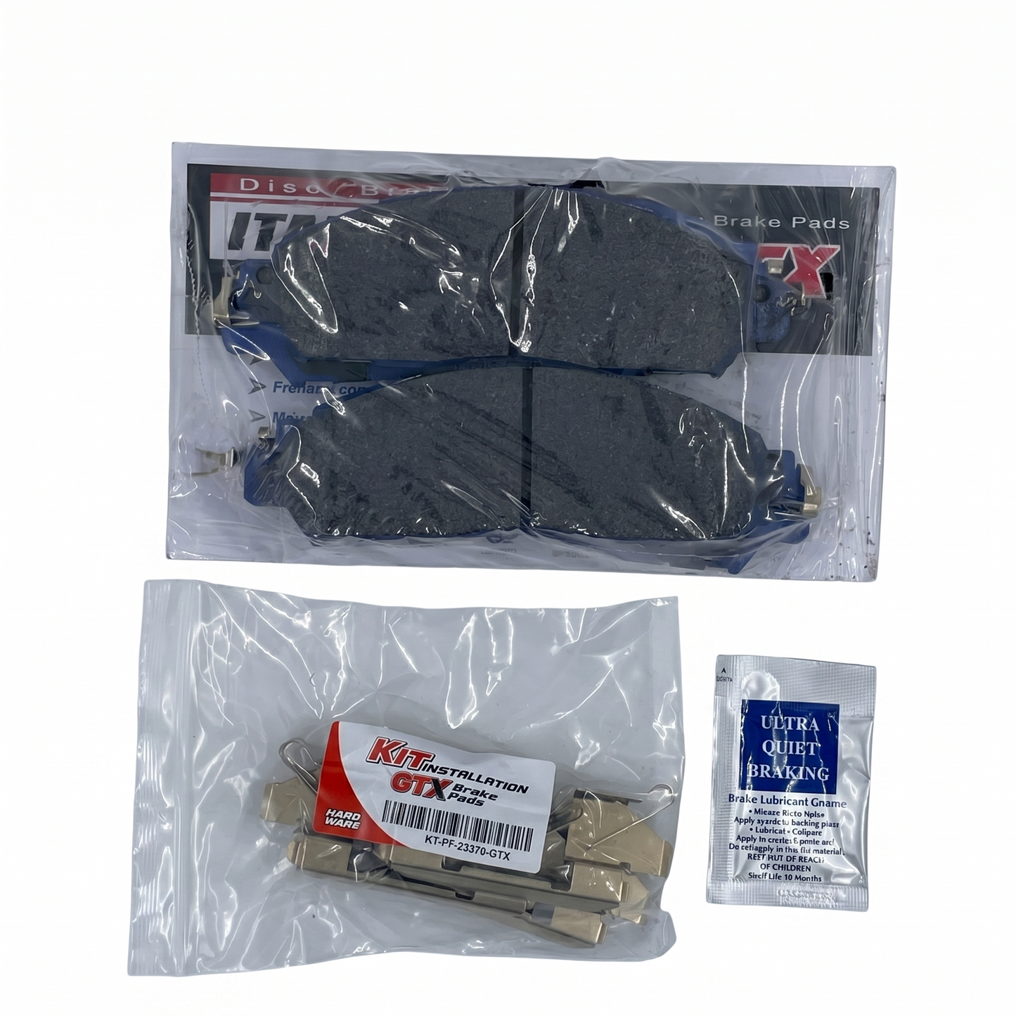 Pastilla de Freno Delantera Nissan NP300 2015-2021  – Ital-Brakes GTX 1340