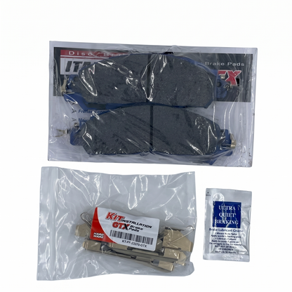 Pastilla de Freno Delantera Nissan NP300 2015-2021  – Ital-Brakes GTX 1340