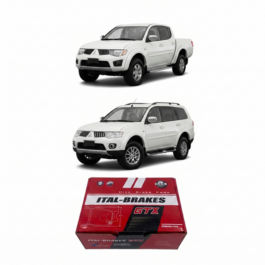 Pastilla de Freno Delantera Mitsubishi L200 2006 en adelante – Ital-Brakes GTX 0819
