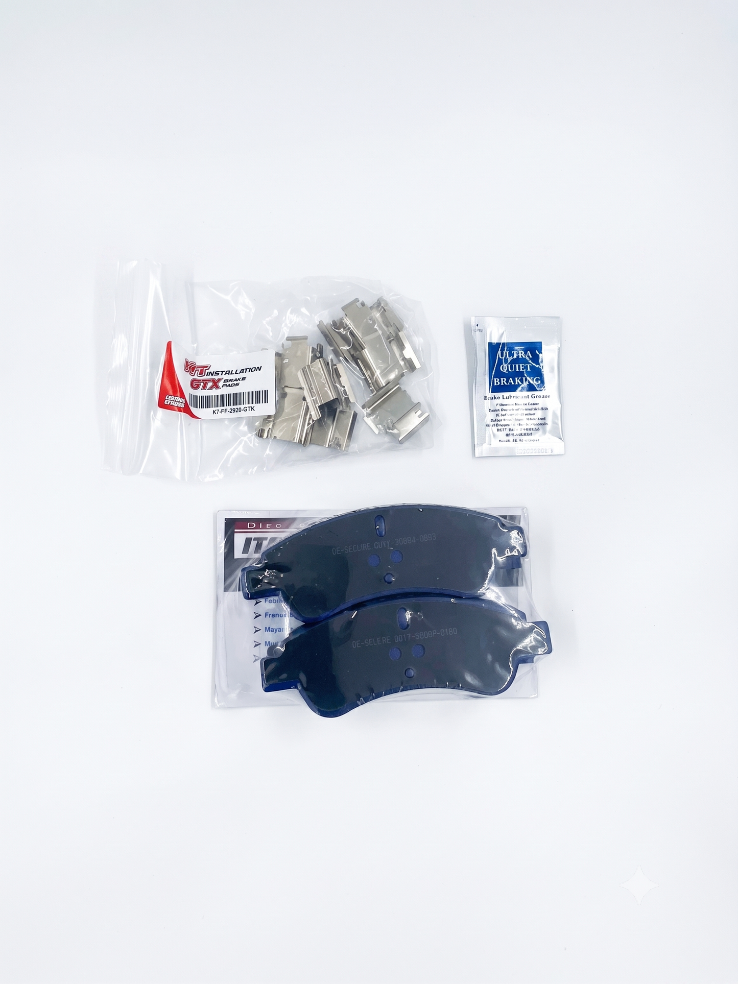 Pastilla de Freno Delantera Peugeot 2008-2015 – Ital-Brakes GTX 0490