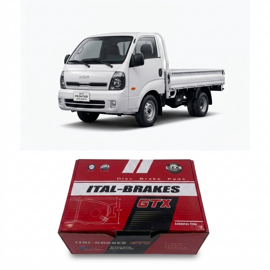 Pastilla de Freno Delantera Kia Frontier IV 2.5 / 2.9 (2012 en adelante) - Ital-Brakes GTX 426