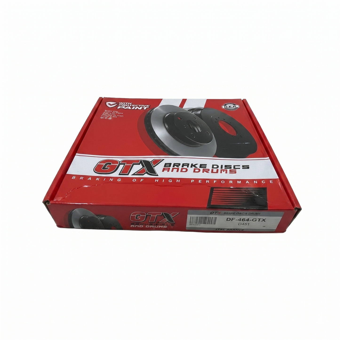 Disco de Freno Delantero Nissan Qashqai 2010-2015 – Ital-Brakes GTX D451