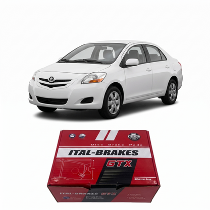 Pastilla de Freno Delantera Toyota Yaris 2006 en adelante – Ital-Brakes GTX 0805