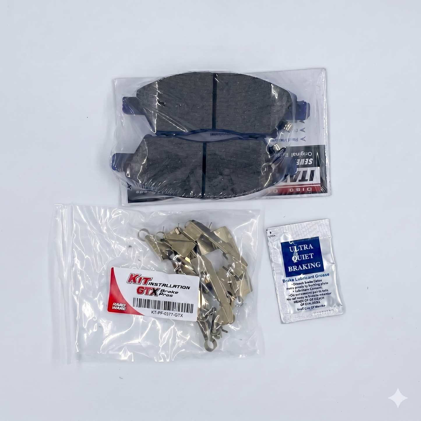 Pastilla de Freno Delantera Nissan Versa 2012 en adelante  / March 2012 2017– Ital-Brakes GTX 1175