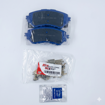 Pastilla de Freno Delantera Toyota Yaris 2014 en adelante – Ital-Brakes GTX 1262