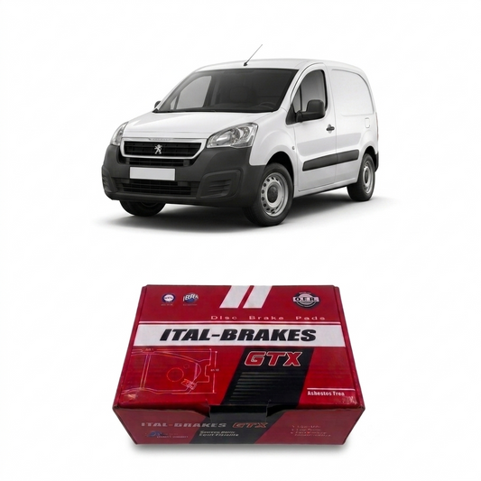 Pastilla de Freno Delantera Peugeot 2008-2015 – Ital-Brakes GTX 0490