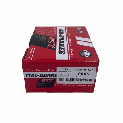 Pastilla de Freno Delantera Toyota Yaris 2006 en adelante – Ital-Brakes GTX 0805