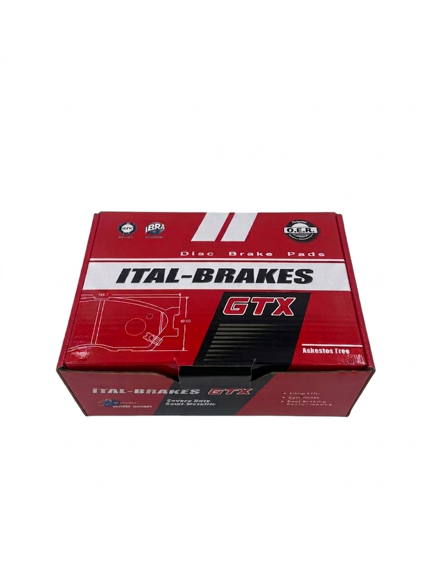Pastilla de Freno Delantera Toyota 4Runner 2003-2010 / Hilux 2011 en adelante – Ital-Brakes GTX 0690