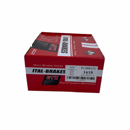Pastilla de Freno Delantera Kia Soluto 1.4 2020 Adelante – Ital-Brakes GTX 1610