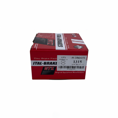 Pastilla de Freno Trasera Peugeot 308 / 3008 2014 en adelante – Ital-Brakes GTX 1315