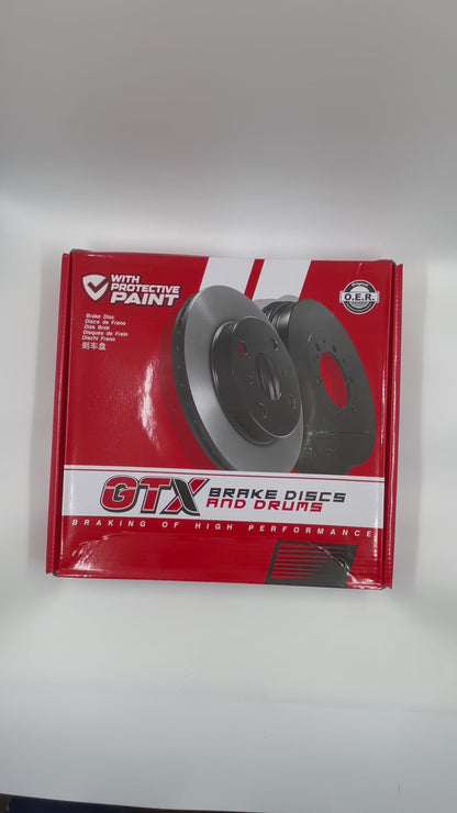 Disco de Freno Delantero Nissan Qashqai 2010-2015 – Ital-Brakes GTX D451