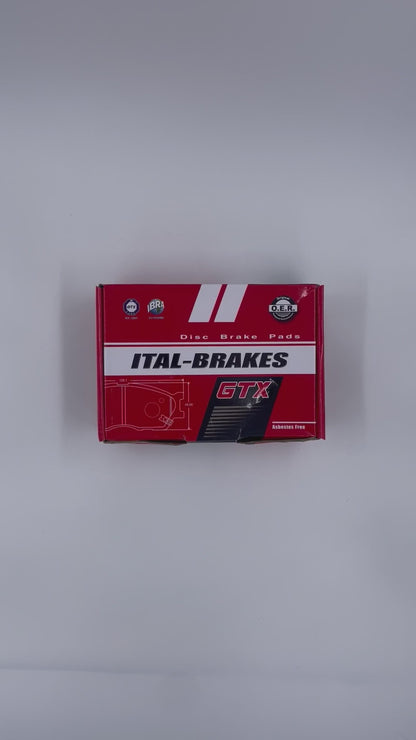 Pastilla de Freno Delantera Peugeot 2008-2015 – Ital-Brakes GTX 0490