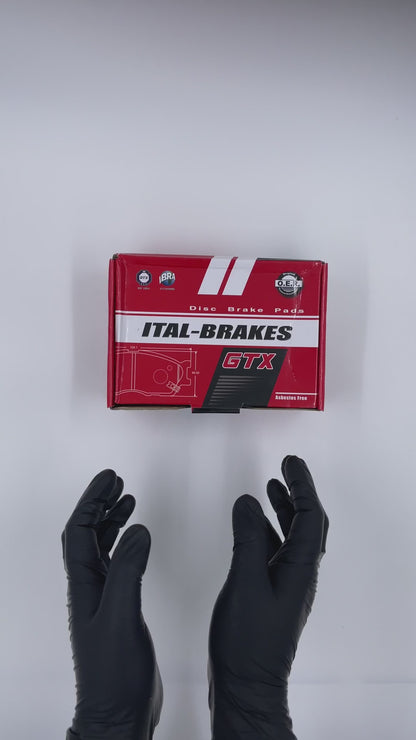 Pastilla de Freno Delantera Nissan Versa 2012 en adelante  / March 2012 2017– Ital-Brakes GTX 1175