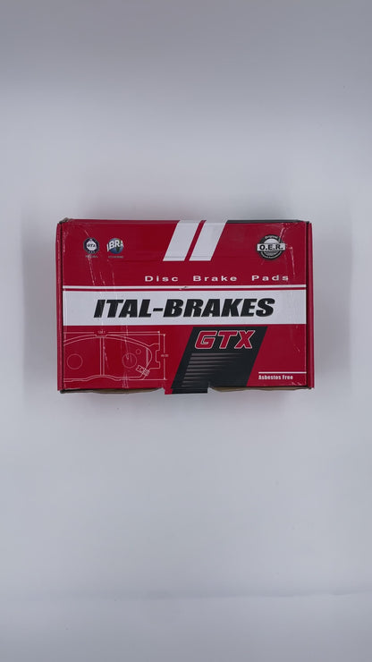 Pastilla de Freno Delantera Nissan NP300 2015-2021  – Ital-Brakes GTX 1340