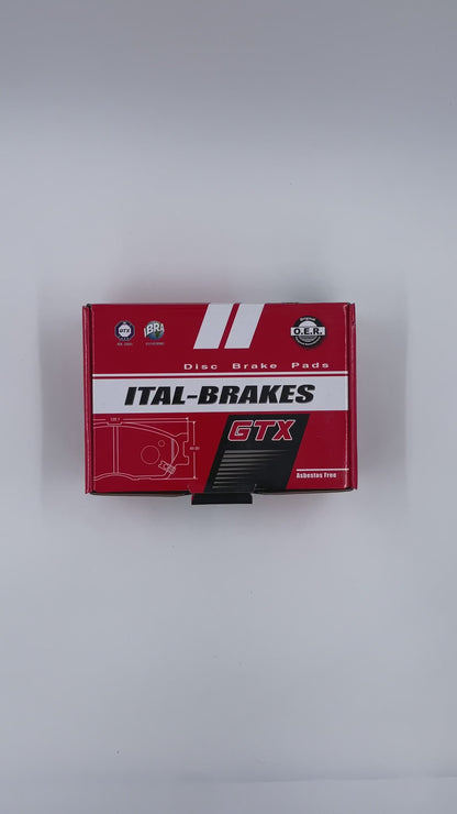 Pastilla de Freno Delantera Mazda 3 - CX30 2015 en adelante – Ital-Brakes GTX 1379