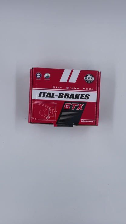 Pastilla de Freno Delantera Suzuki Alto 2005-2020 – Ital-Brakes GTX 0969